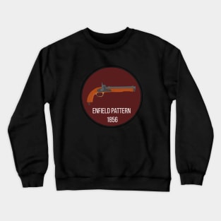 An Enfield Pattern 1856 short rifle Crewneck Sweatshirt